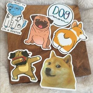 Dog lover sticker bundle